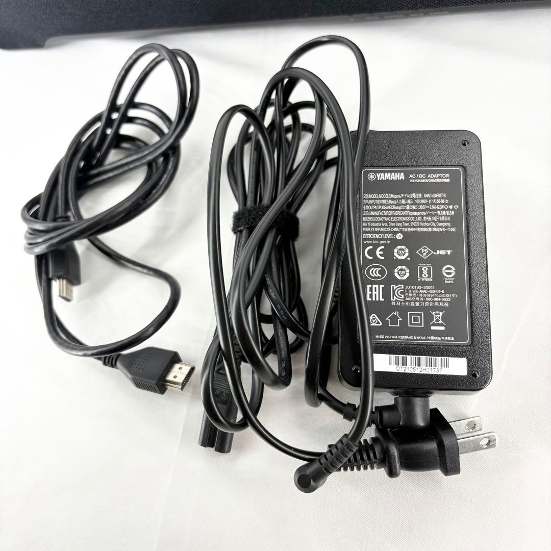 YAMAHA サウンドバー SR-C20A Bluetooth HDMIケーブル