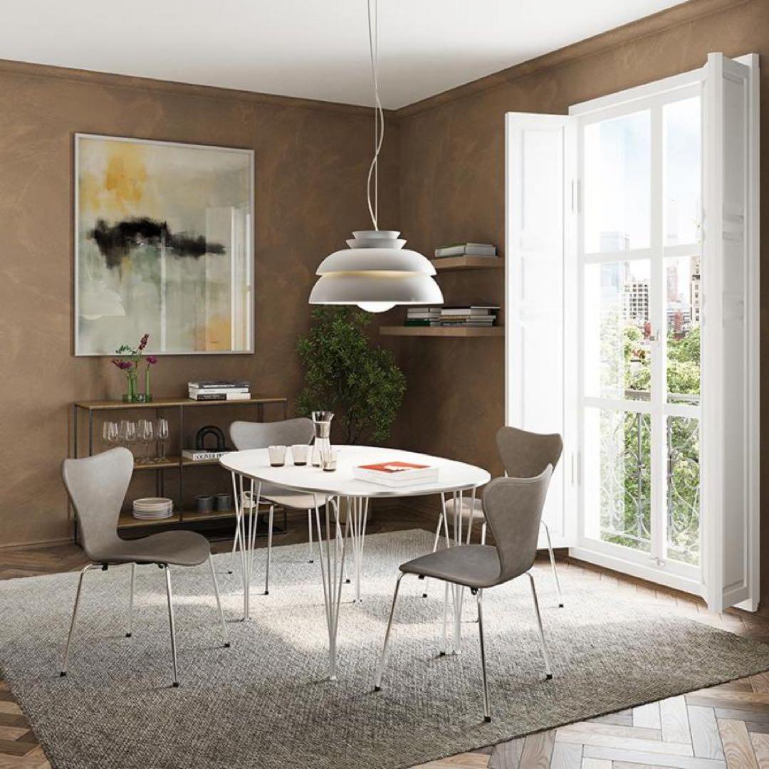 【美品】フリッツハンセン スーパー円テーブル 正規品