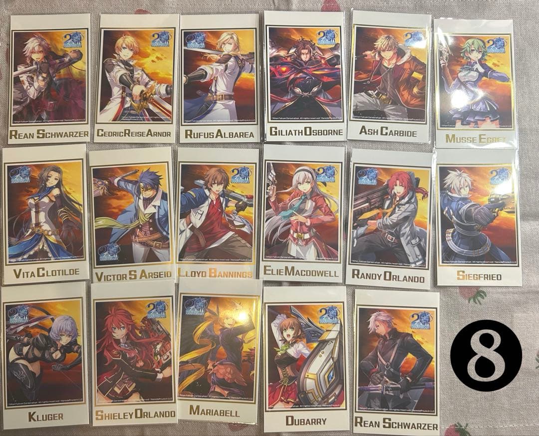 閃の軌跡 軌跡シリーズ 羽プロ フォト風カード 全種類 セット コンプリート