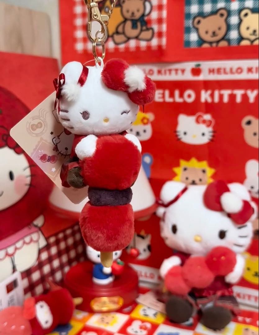 サンリオ北京限定 キティーご当地ぬいぐるみ北京 フルーツ飴シリーズ