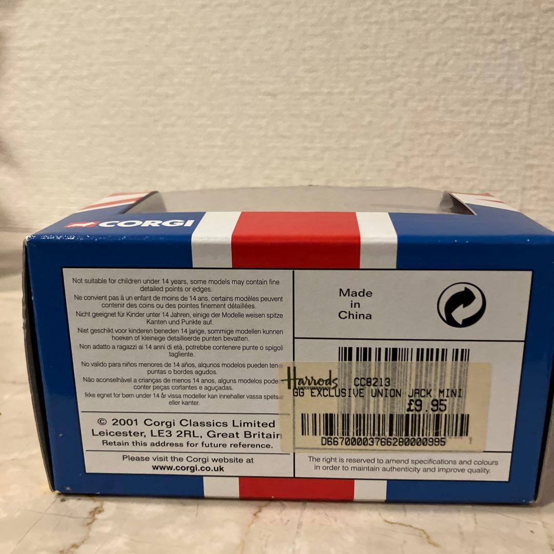 CORGI社製 ミニカー《MINI UNION JACK》新品・未使用