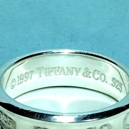 ティファニーナローリング　19号 新品仕上げ　無傷未使用に近い