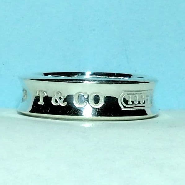ティファニーナローリング　19号 新品仕上げ　無傷未使用に近い