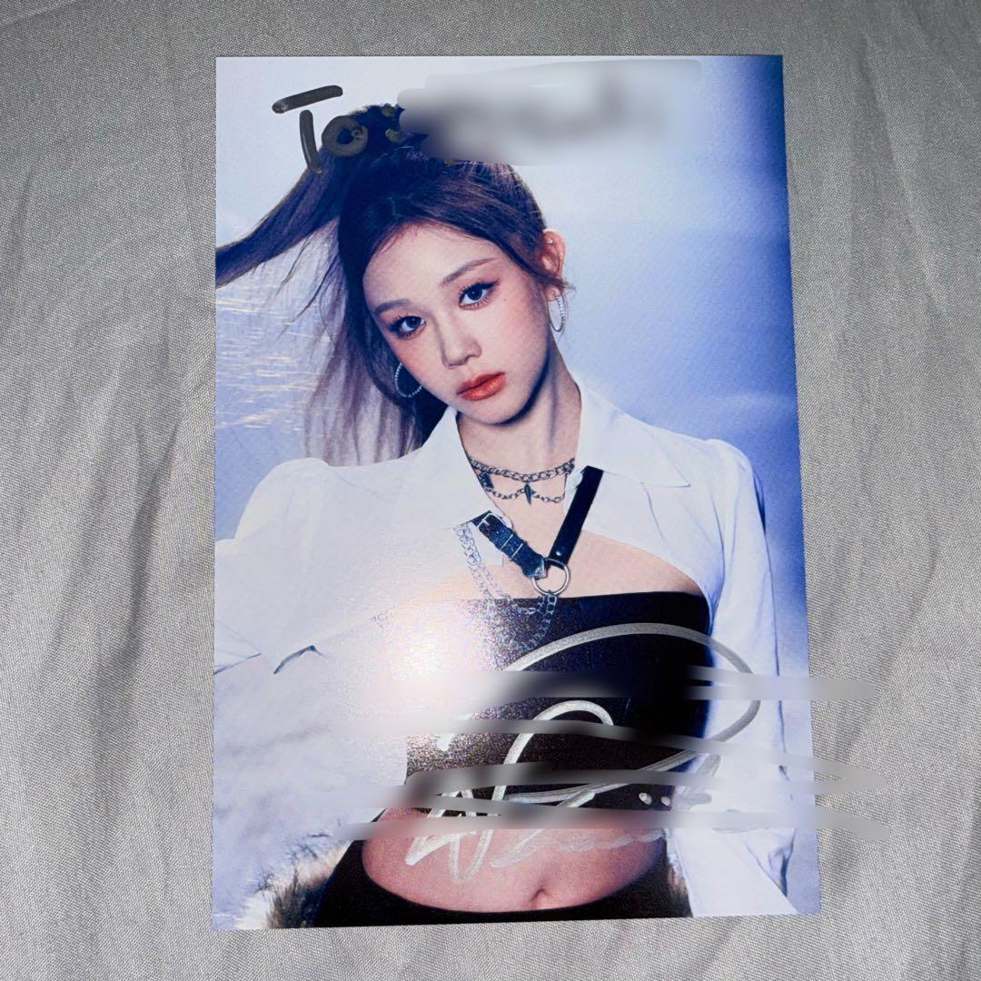 WE GO UP メンバー個別サイン会 パリタ 直筆サイン入りポストカード