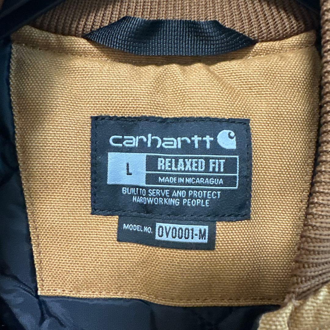 Carhartt ダック ベスト V01 リラックスフィット (L) カーハート