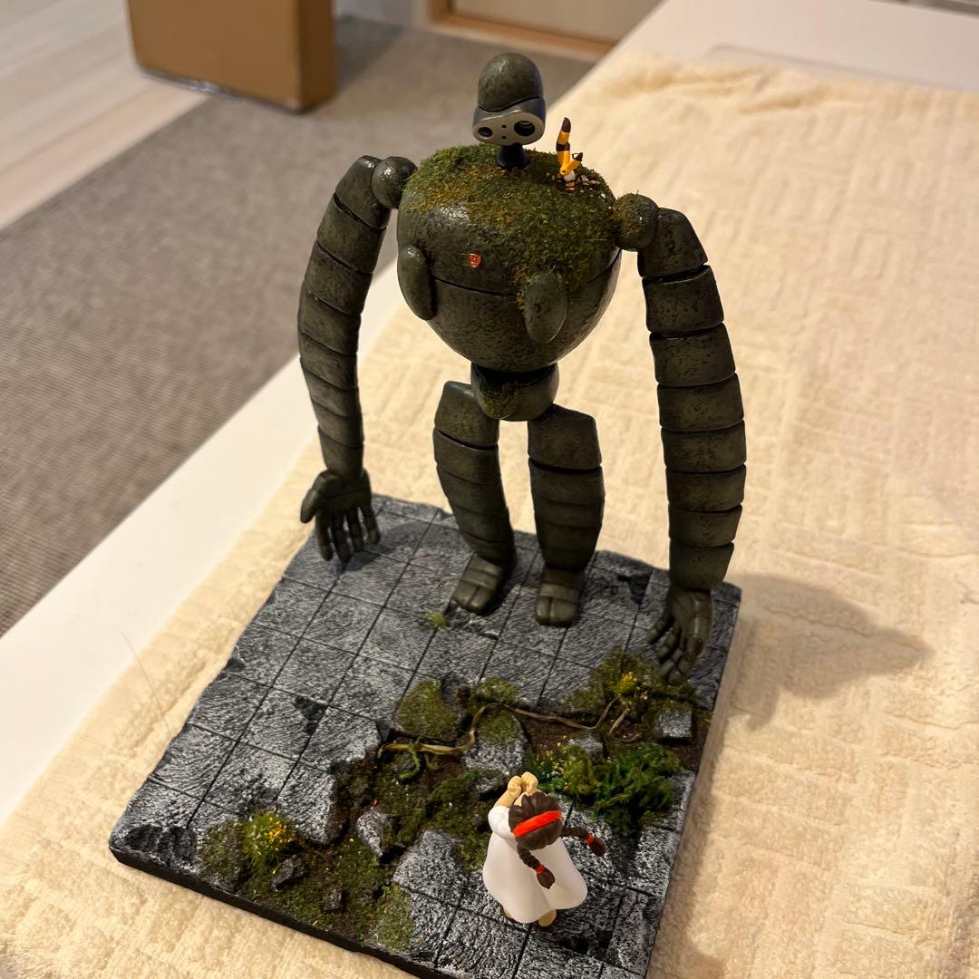 天空の城ラピュタ ロボット兵 ジオラマ 完成品 - メルカリ
