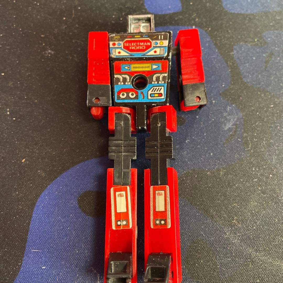 SELECTMAN ROBOT 赤/黒 SELECTMAN ROBOT 赤/黒 SELECTMAN ROBOT 赤/黒 照明付きの機械式