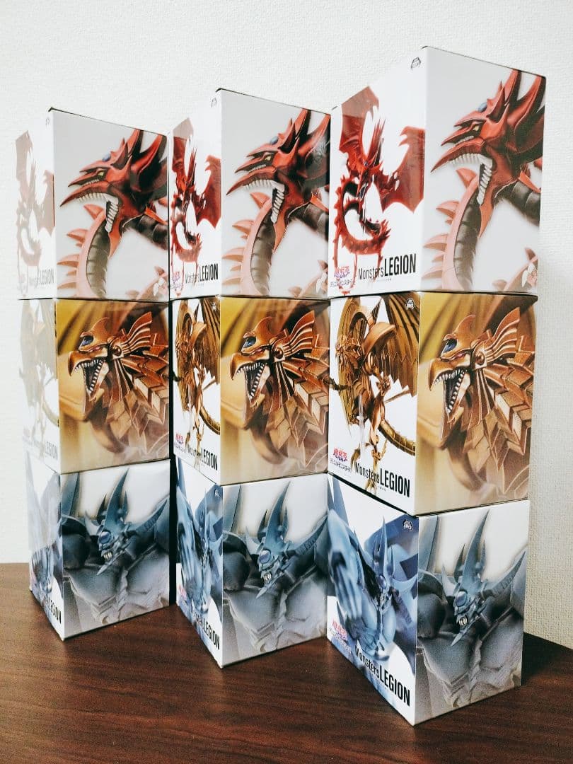 遊戯王 Monster LEGION 三幻神 フィギュア 9個セット