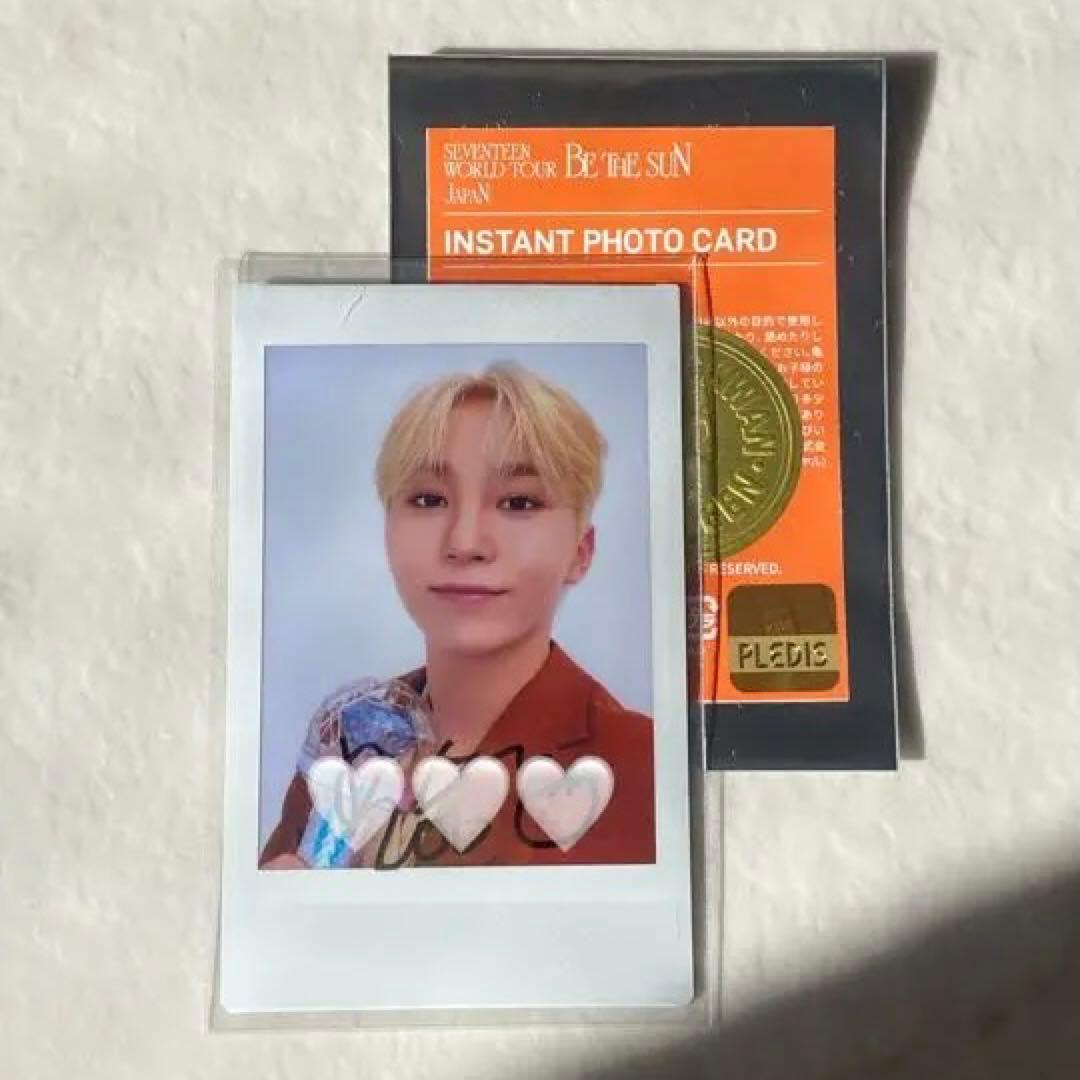 SEVENTEEN スングァン サイン入りチェキ SEVENTEEN スングァン 直筆