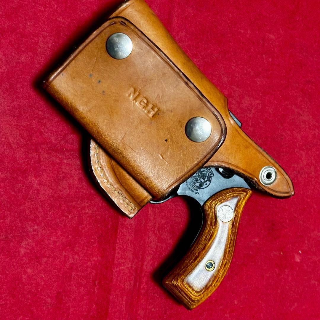 整備済 スナブノーズ リボルバー用 N.G.H バックサイド ホルスター