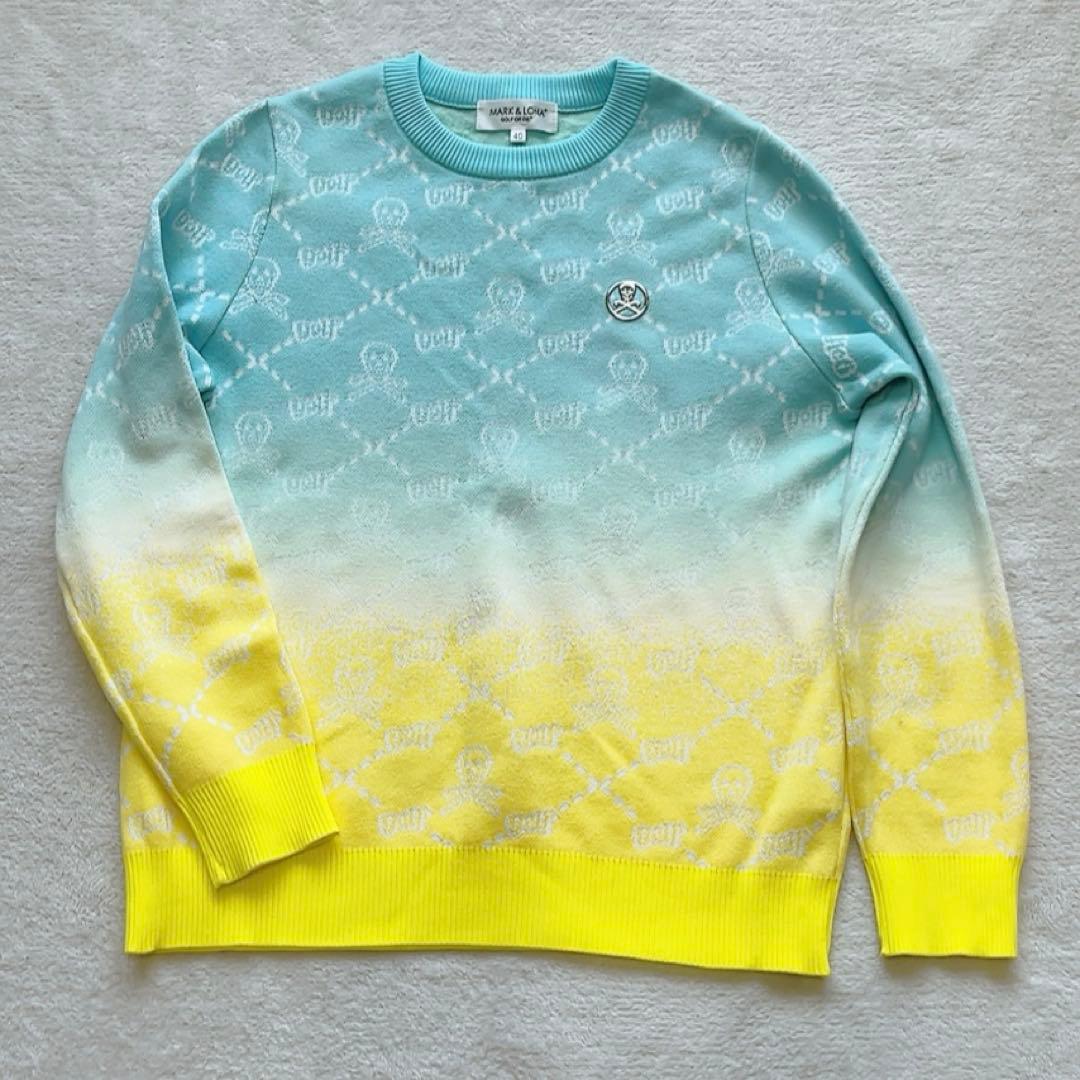 極美品　近年モデル　Ruler Gradate Crew Sweater 　L