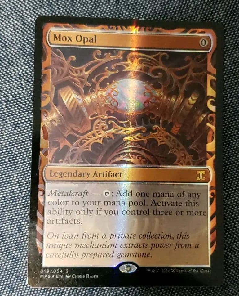オパールのモックス部分光沢foil マスターピースMSP MTG