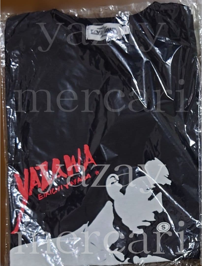 新品】矢沢永吉 Tシャツ Sサイズ フデロゴ シルエット