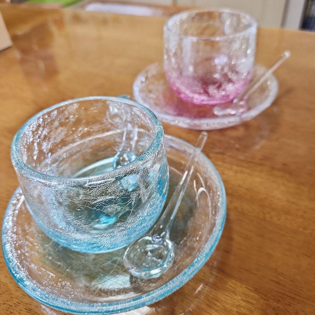萩ガラス工房 内ひび貫入萩ガラス コーヒーカップセットの通販はau PAY