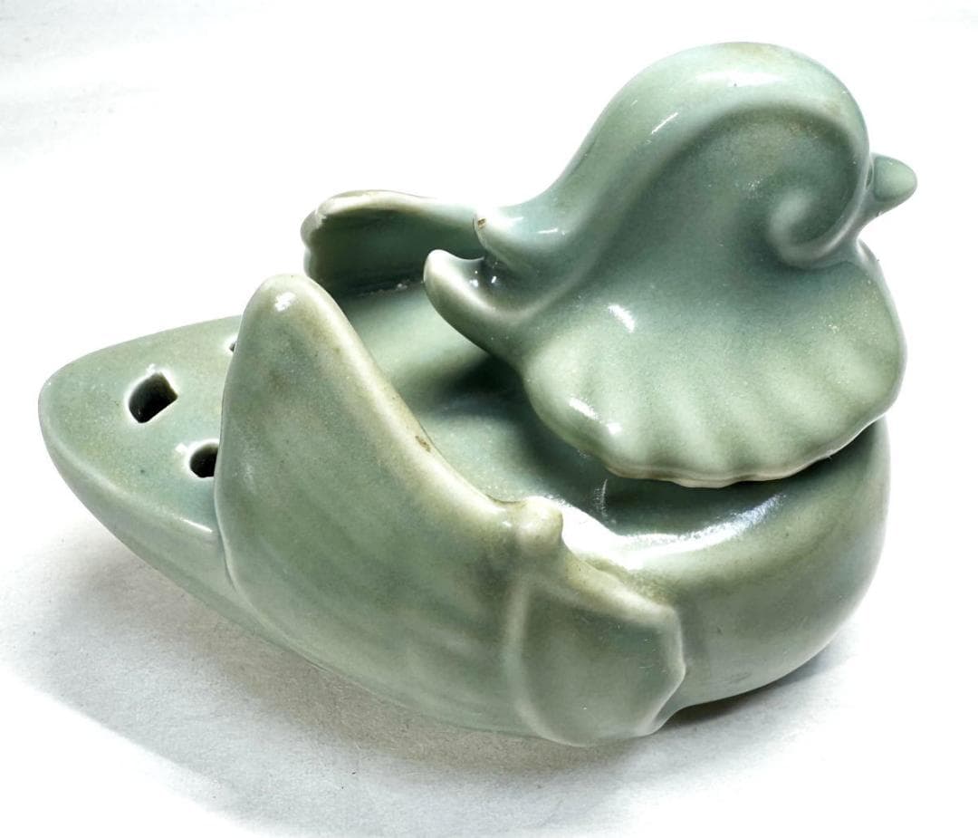 高麗 青磁鴛鴦香炉 朝鮮古陶磁器 李朝 骨董 古玩 朝鮮古美術 WWTT227