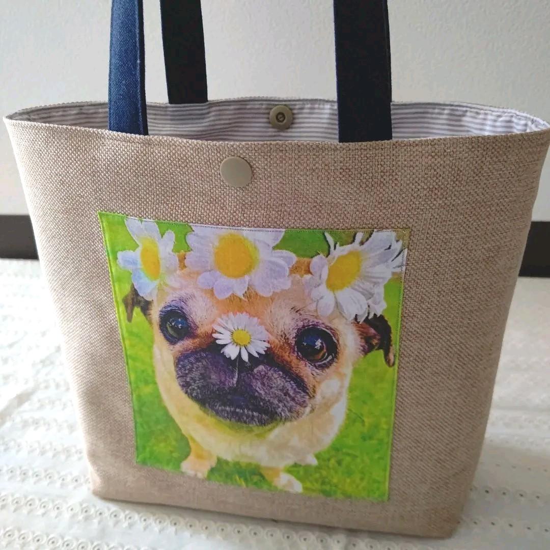 ハンドメイド パグちゃんグッズU^ェ^U⭐️