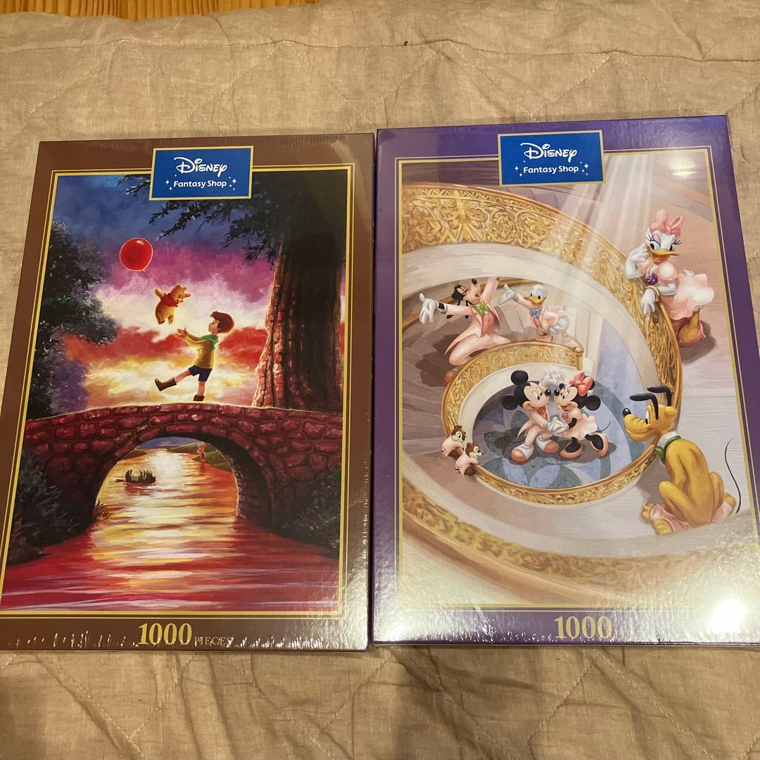 ディズニー1000ピース ジグソーパズル2点セット パズル 1000ピース