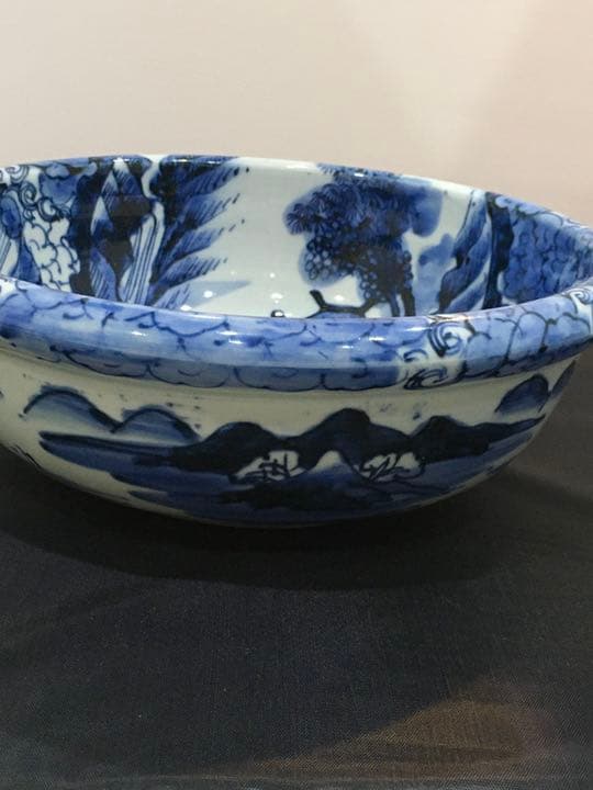 染付　古伊万里　鉢