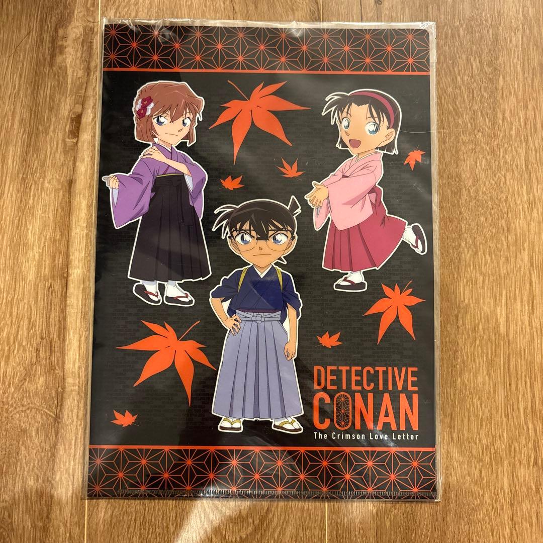 名探偵コナン から紅の恋歌 クリアファイル - メルカリ