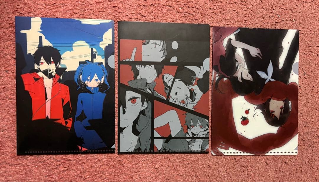 カゲロウプロジェクト カゲプロ 特典 紙類 クリアファイル まとめ売り 25点