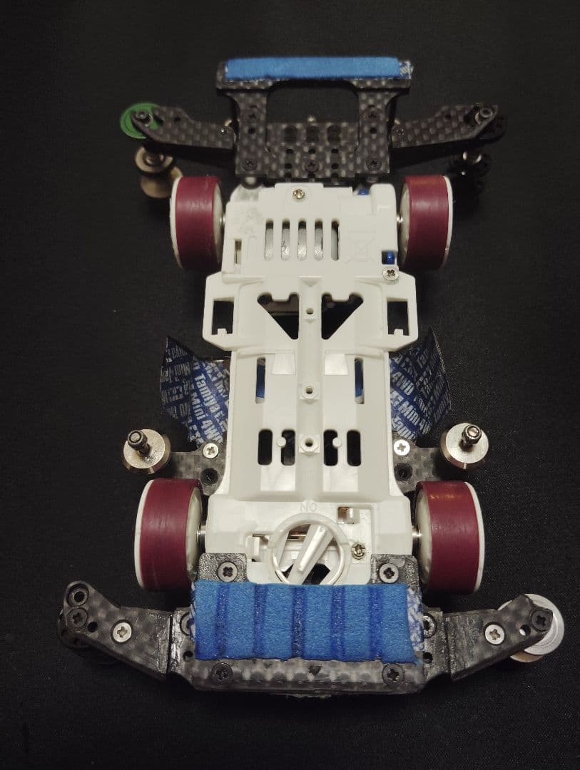 ミニ四駆 スーパー2シャーシ 完成品