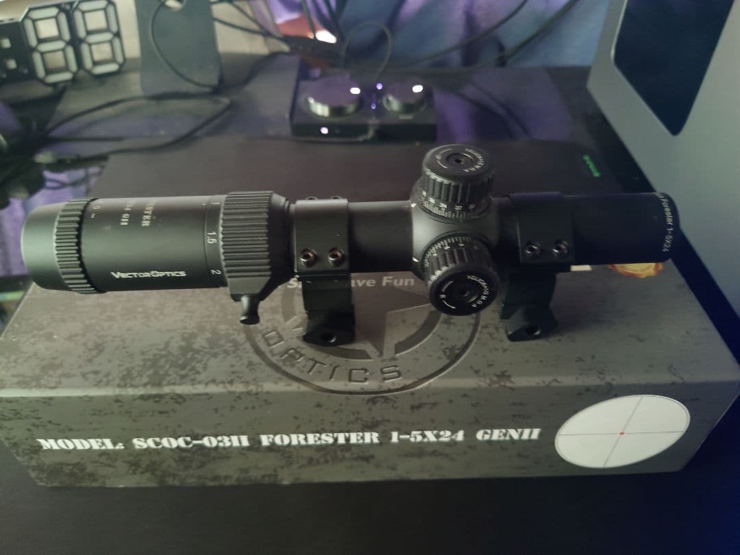 トイガン VECTOR OPTICS SC04C-0211 FORESTER 1-5X24