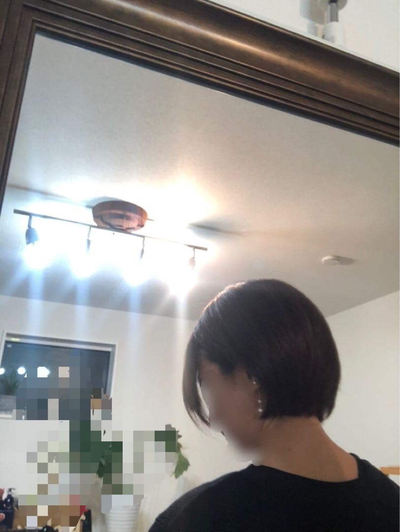 人毛100% ショートボブ ダークブラウン　未使用