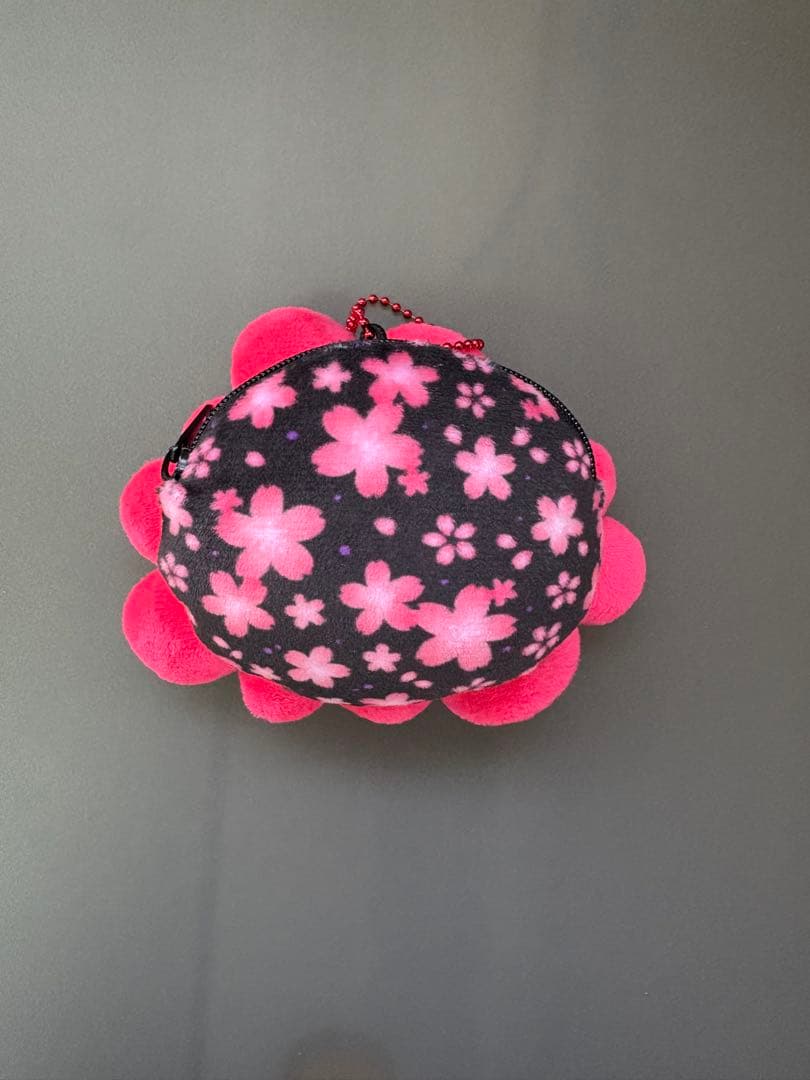 EXPO2025/関西万博/ミャクミャク 桜 黒/小銭入れ/<No.1460> EXPO2025/関西万博/ミャクミャク 桜 黒/小銭入れ/<No.1460> 大阪・関西