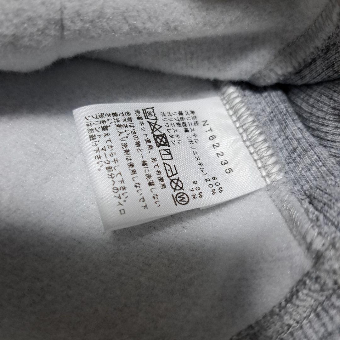 空*ん様 ノースフェイス　パーカー　グレー　 Ｌ　刺繍　THE NORTH FA