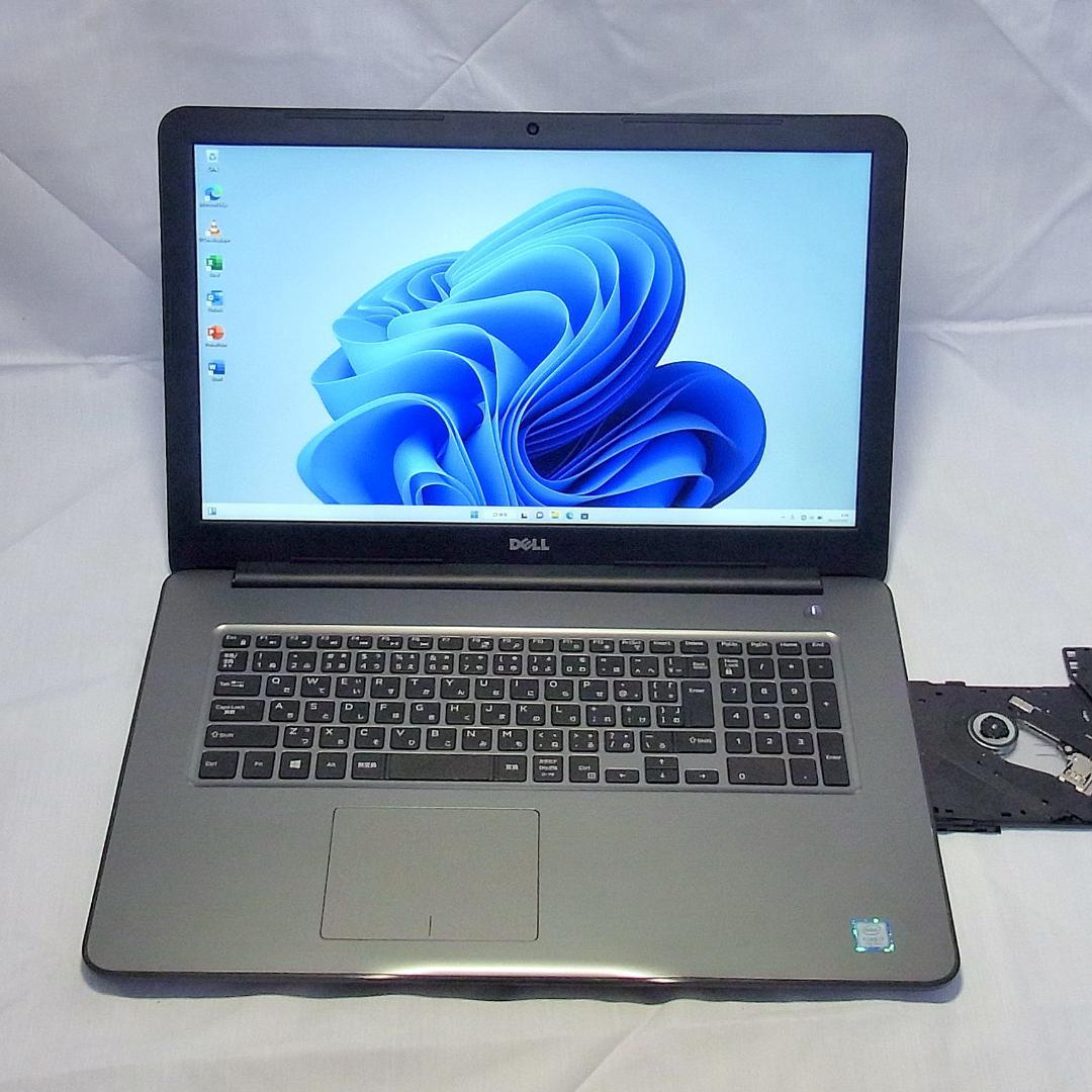 PCメモリが急騰中！お早めに／17型デルノート／第7世代／i7／