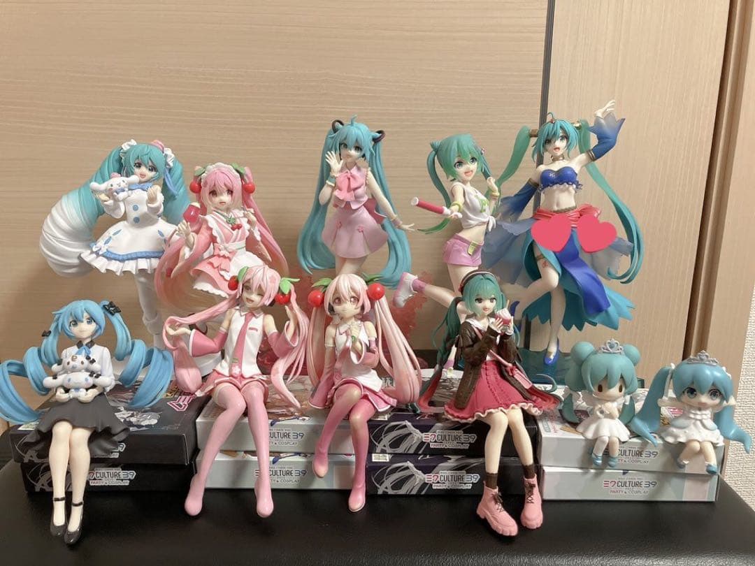 初音ミク】フィギュア39体