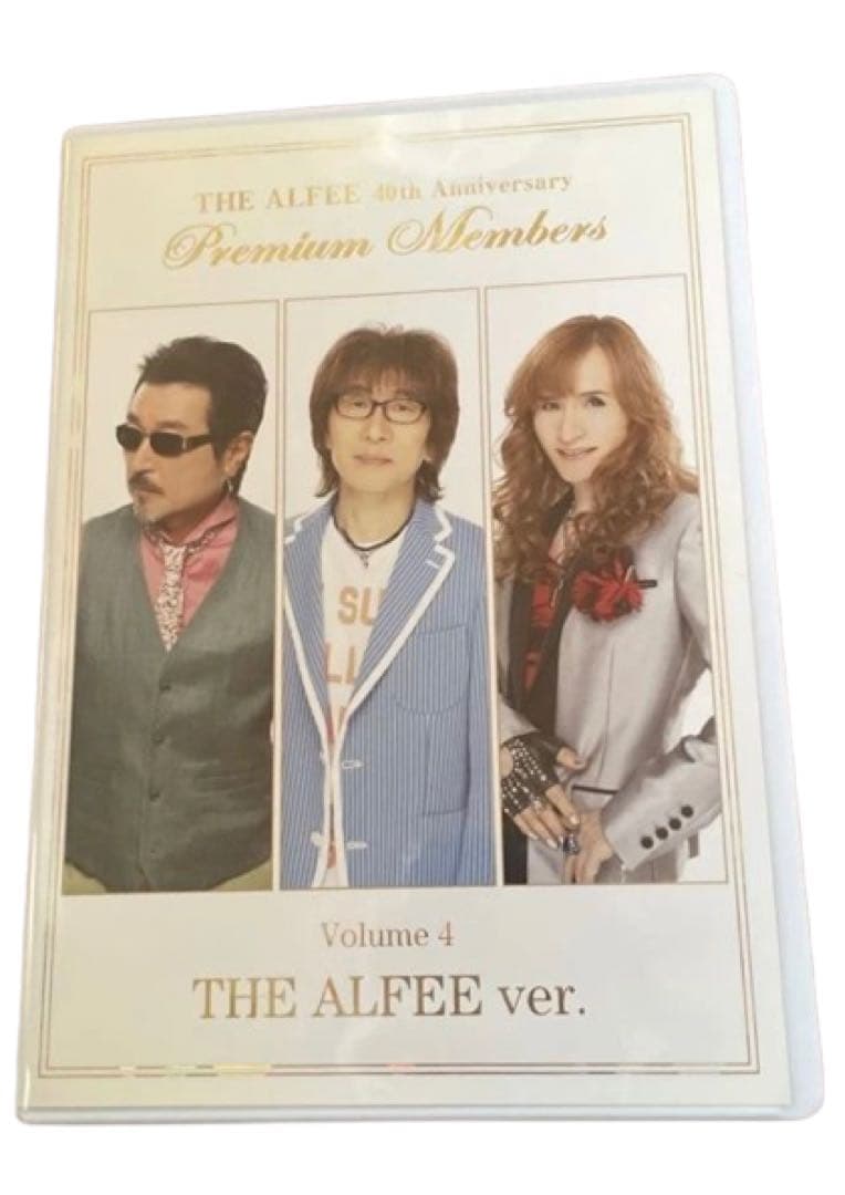 THE ALFEE40周年プレミアムメンバーズDVD5本セット☆リーフレット他付