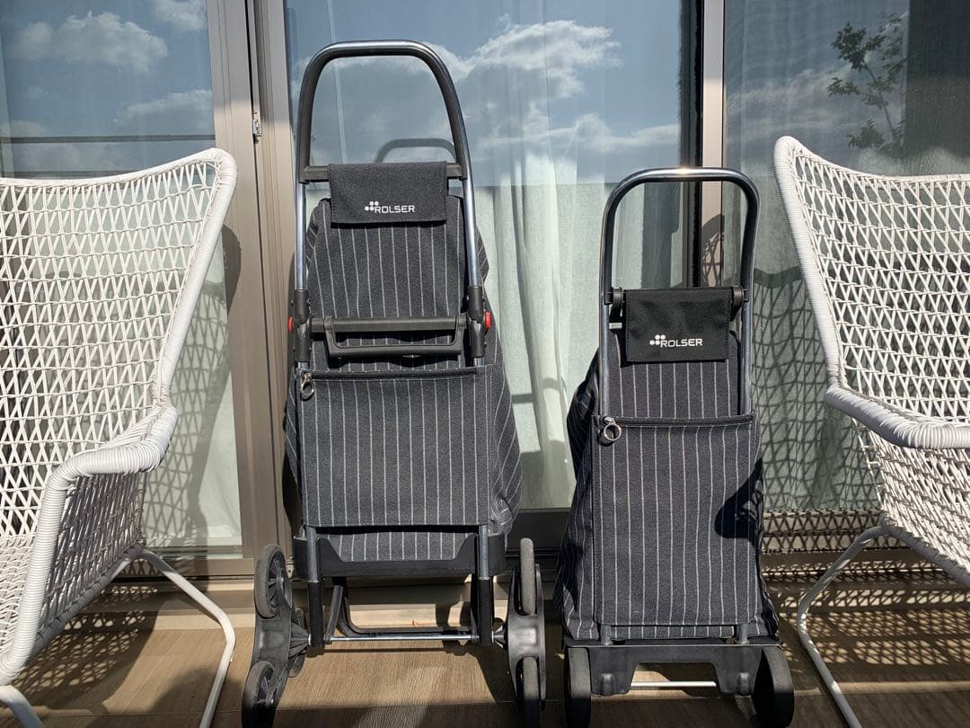 階段も登れる！ROLSERグレーストライプTHE GIGIクラシコ好き男性に是非