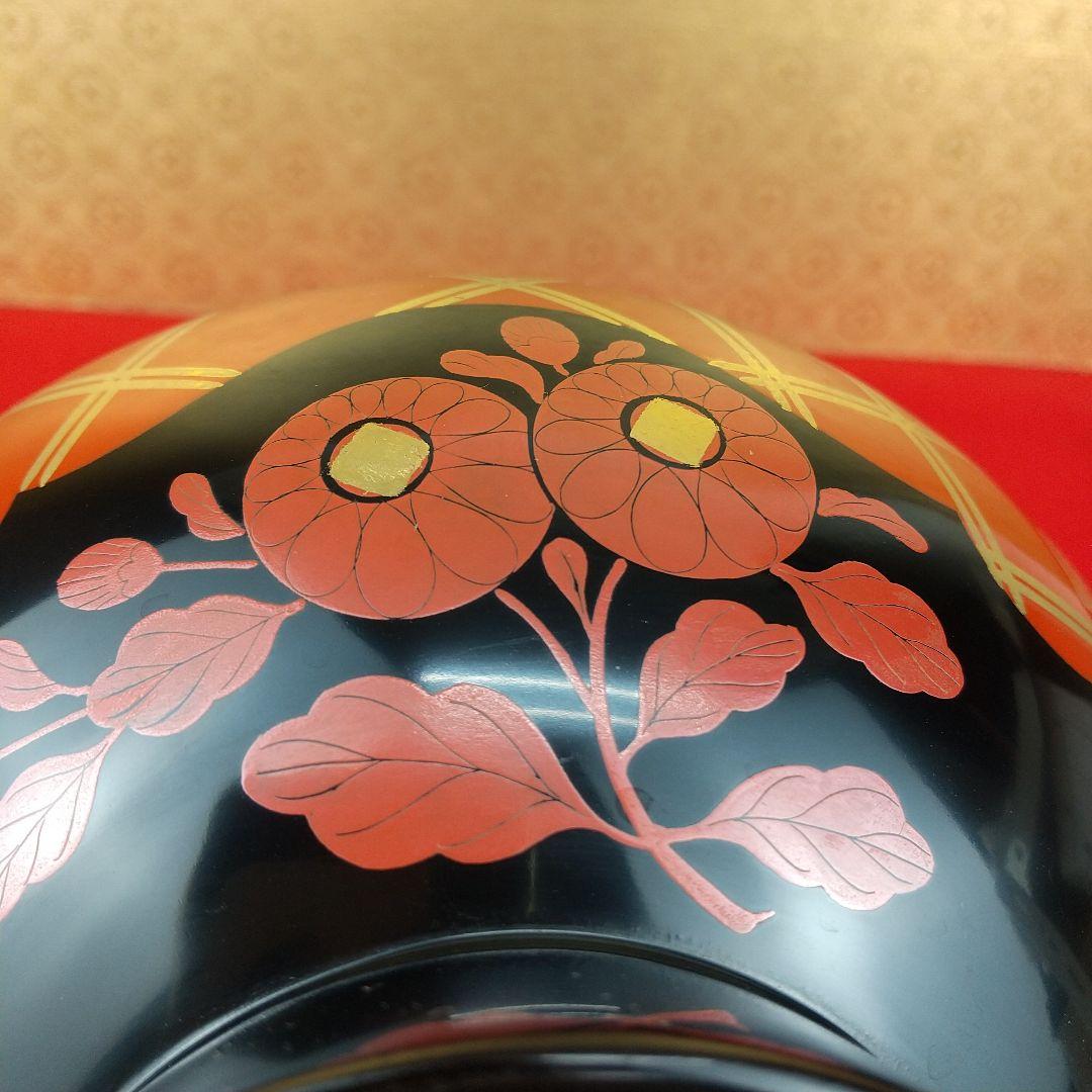 輪島塗　秀衡蒔絵煮物椀　大向高州堂　10客