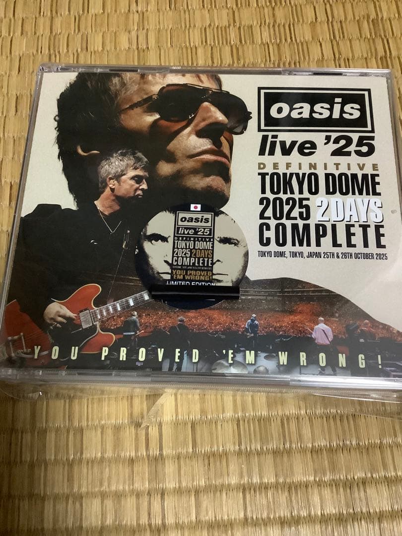 新品 OASIS DEFINITIVE TOKYO DOME 2025 4CD - メルカリ
