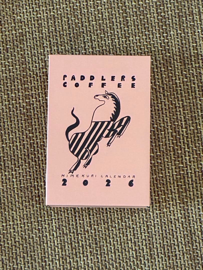 パドラーズコーヒー PADDLERS COFFEE 2026 カレンダー