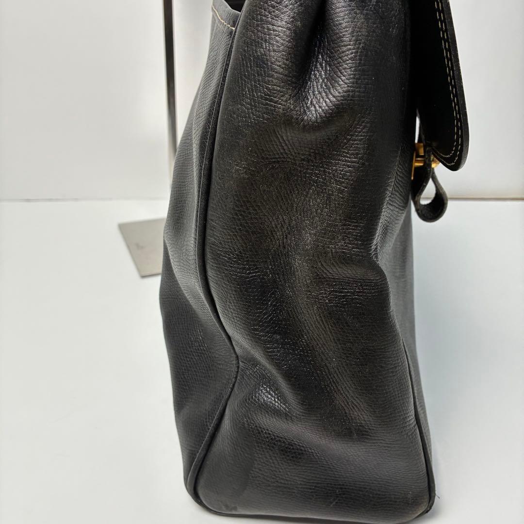 【良品】LOEWE　ロエベ　ビジネスバッグ　ブリーフケース　レザー　２WAY　黒