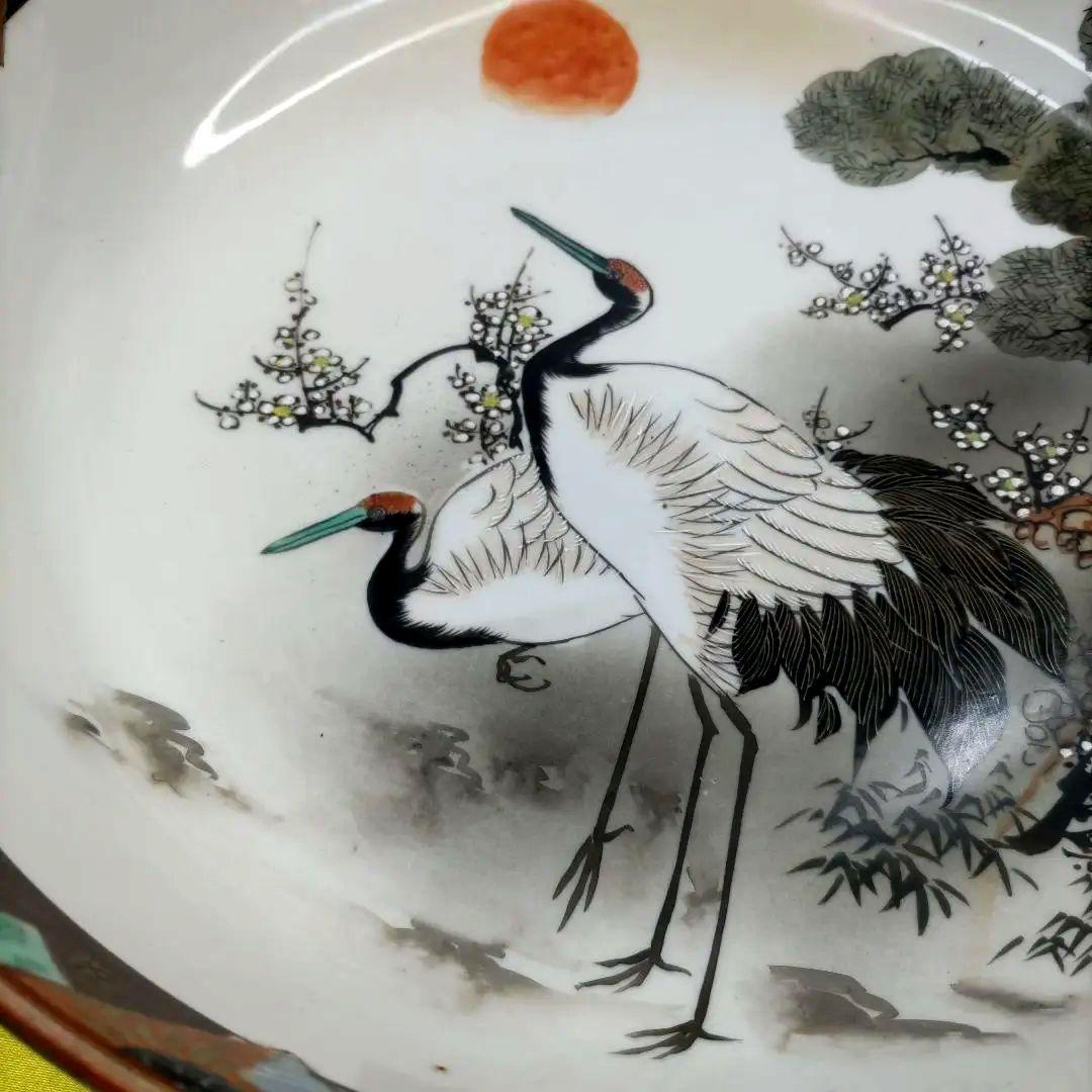 九谷焼 古九谷 金彩 色絵 三ツ鉢 小鉢 中鉢 大鉢 8寸9寸