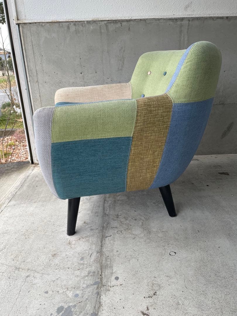 フランフラン　ナビア　パッチワークソファ