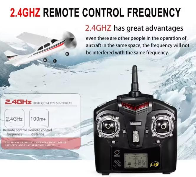 Wltoys F94 2.4 グラム 3Ch RC 飛行機固定翼飛行機屋外