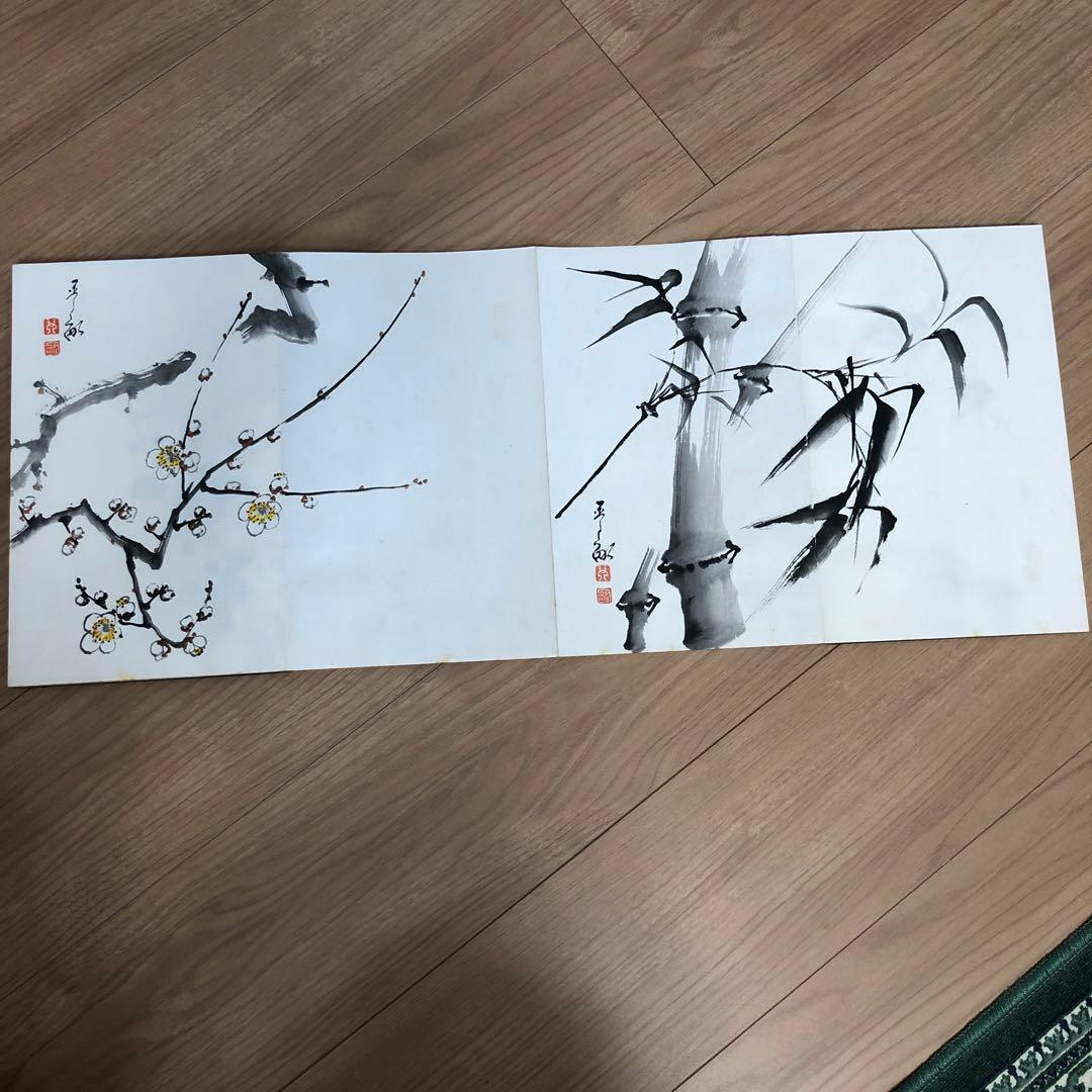 掛け軸　絵帳(2)骨董品　美術品