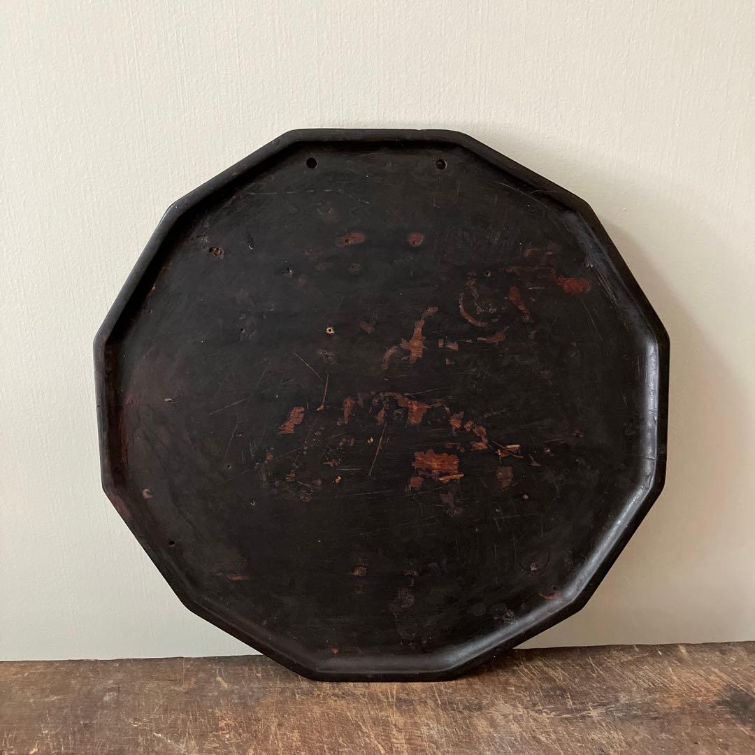 李朝 薬用 十二角膳天板その61 古道具.韓国骨董. Antique.酒