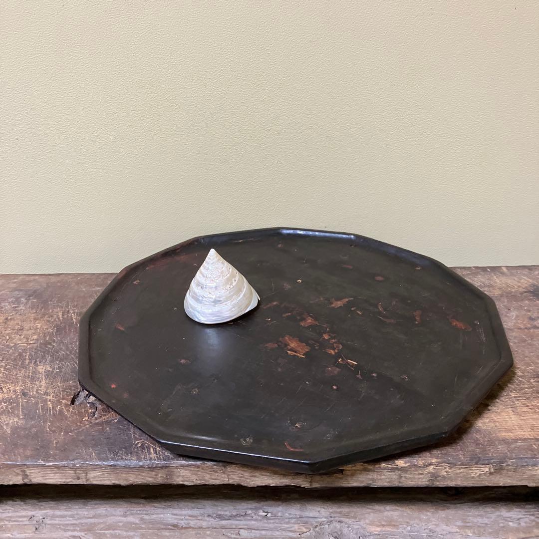 李朝 薬用 十二角膳天板その61 古道具.韓国骨董. Antique.酒