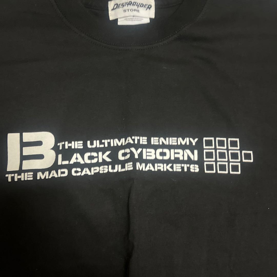 MAD CAPSULE MARKETS ブラックサイボーン Tシャツ Sサイズ MAD CAPSULE