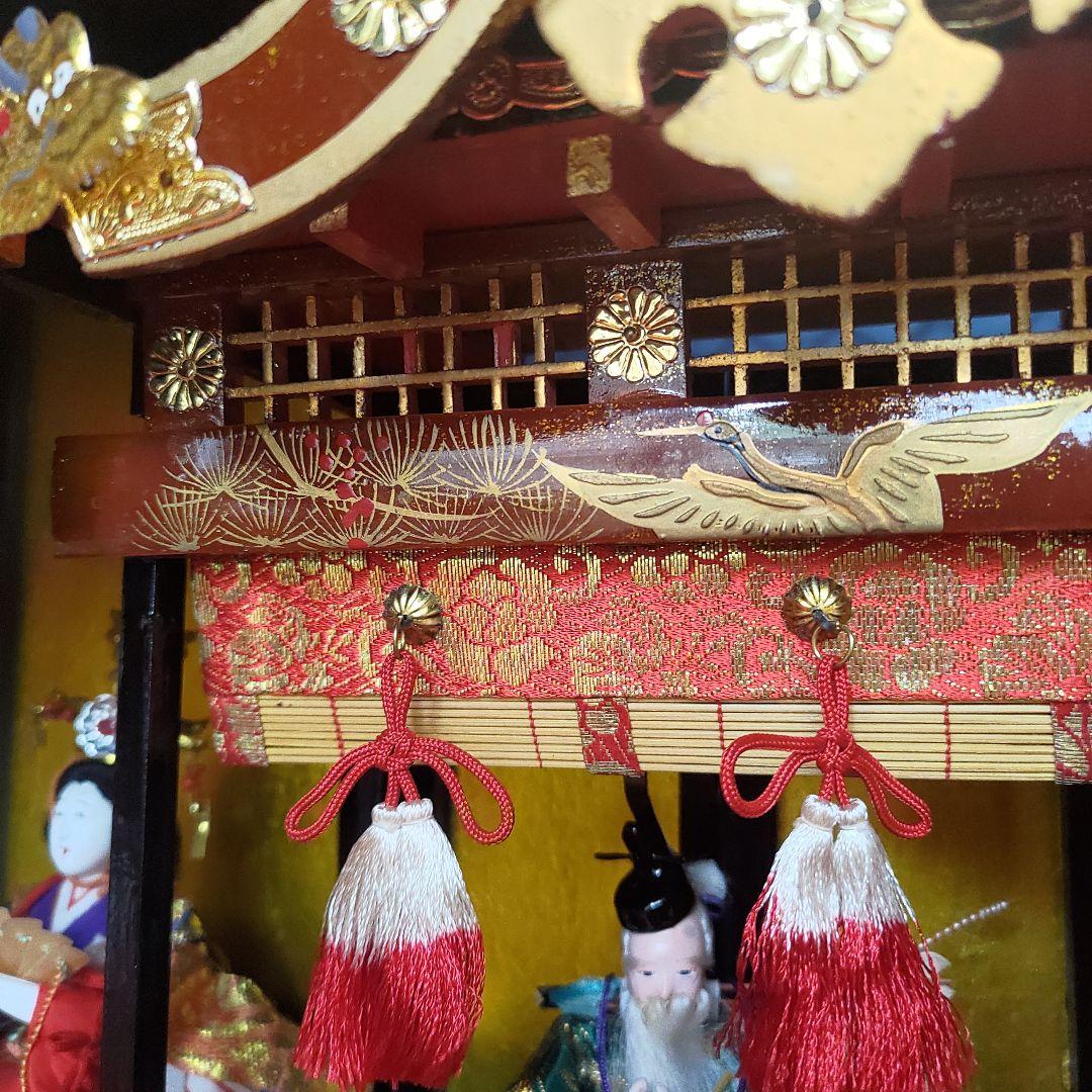 御殿飾りひな人形　雛人形セット