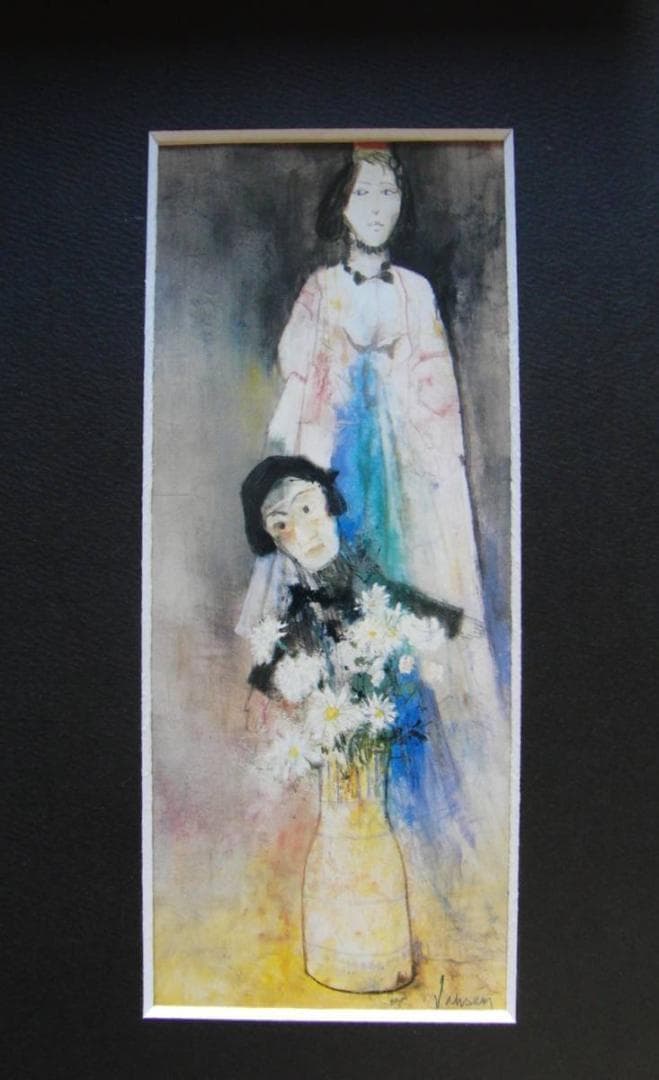 ジャン・ジャンセム、「花とマリオネット」、厳選、希少画集・額装画、人気作品