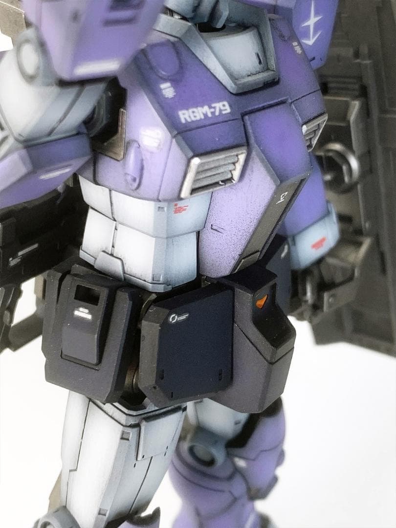 ジム(モロッコ戦線仕様)RGM-79 HG1/144 ガンプラ全塗装完成品