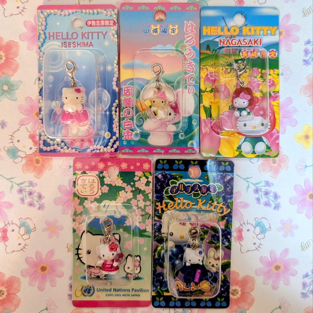 ハローキティ　ご当地キティ　ストラップ　201個おまとめ（ロリータ他）