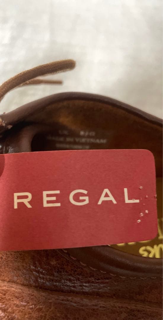 REGAL リーガル　ブラウンレザー モカシンシューズ　サイズ27.5㎝ 新品