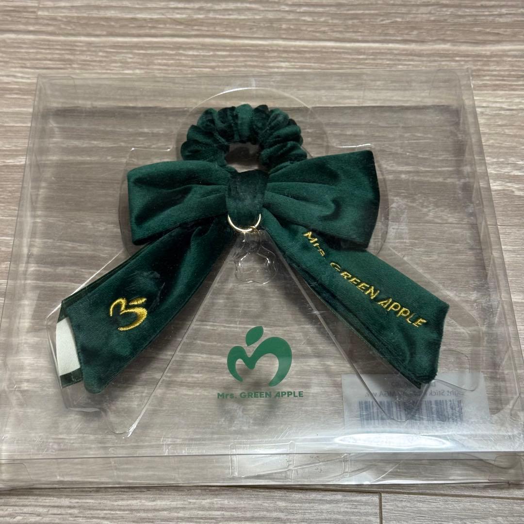 Mrs. GREEN APPLE リボン付きヘアゴム グリーン - メルカリ
